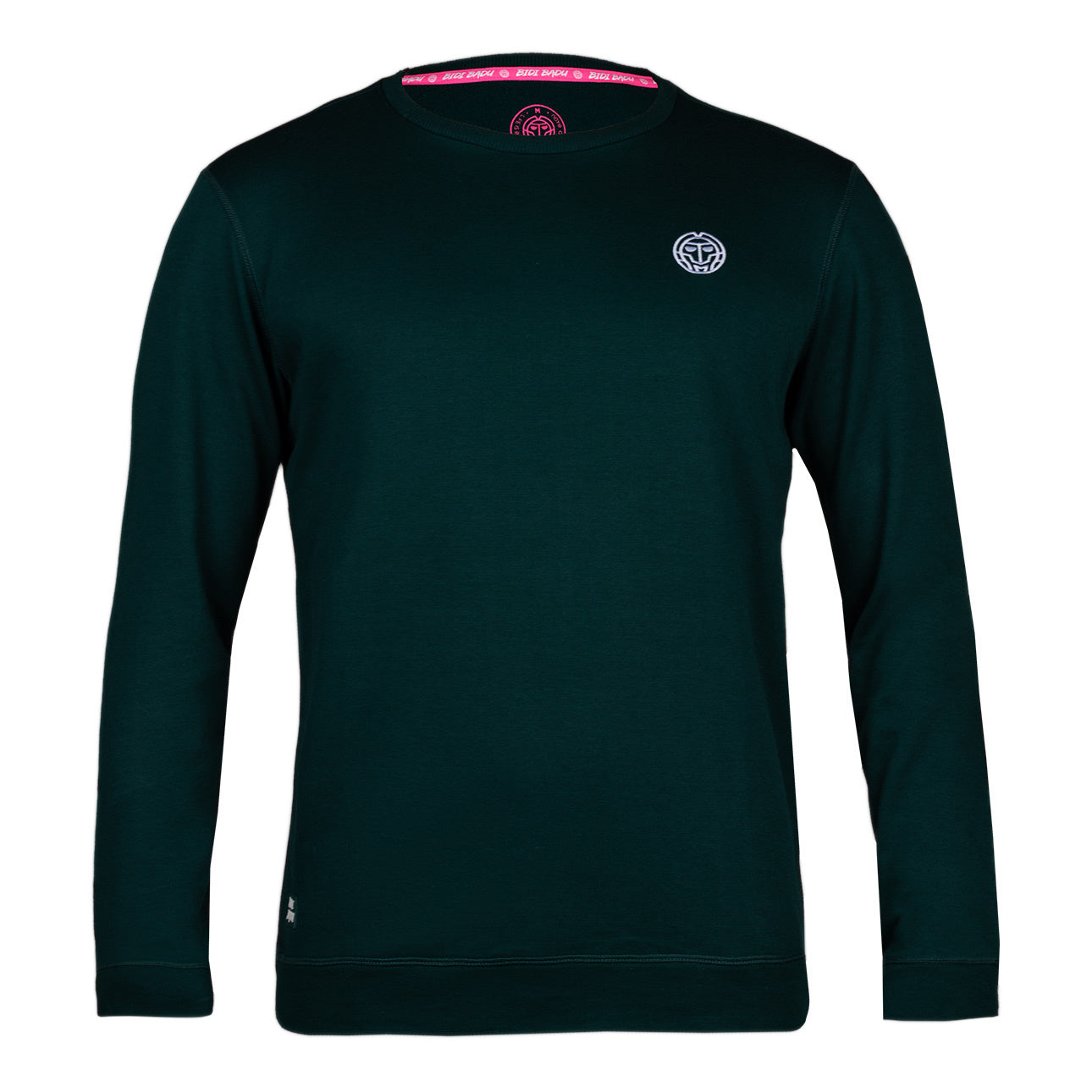 BIDI BADU Chaka Basic Crew Sweatshirt Herren-Dunkelgrün