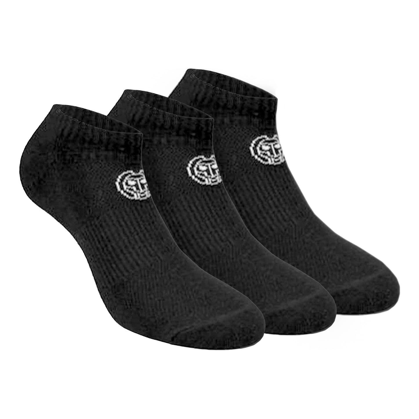 BIDI BADU No Party No Show Move Tennissocken 3er Pack-Schwarz,Weiß