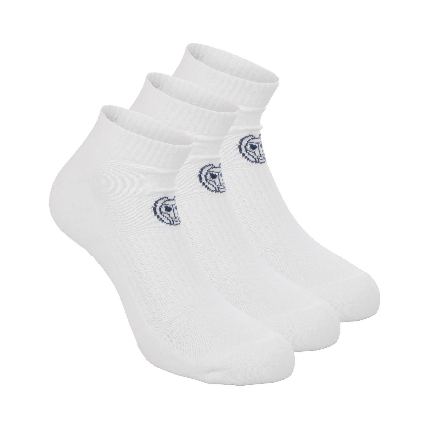 BIDI BADU No Party No Show Move Tennissocken 3er Pack-Weiß,Schwarz