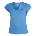 Colortwist V-Neck T-Shirt Damen-Blau