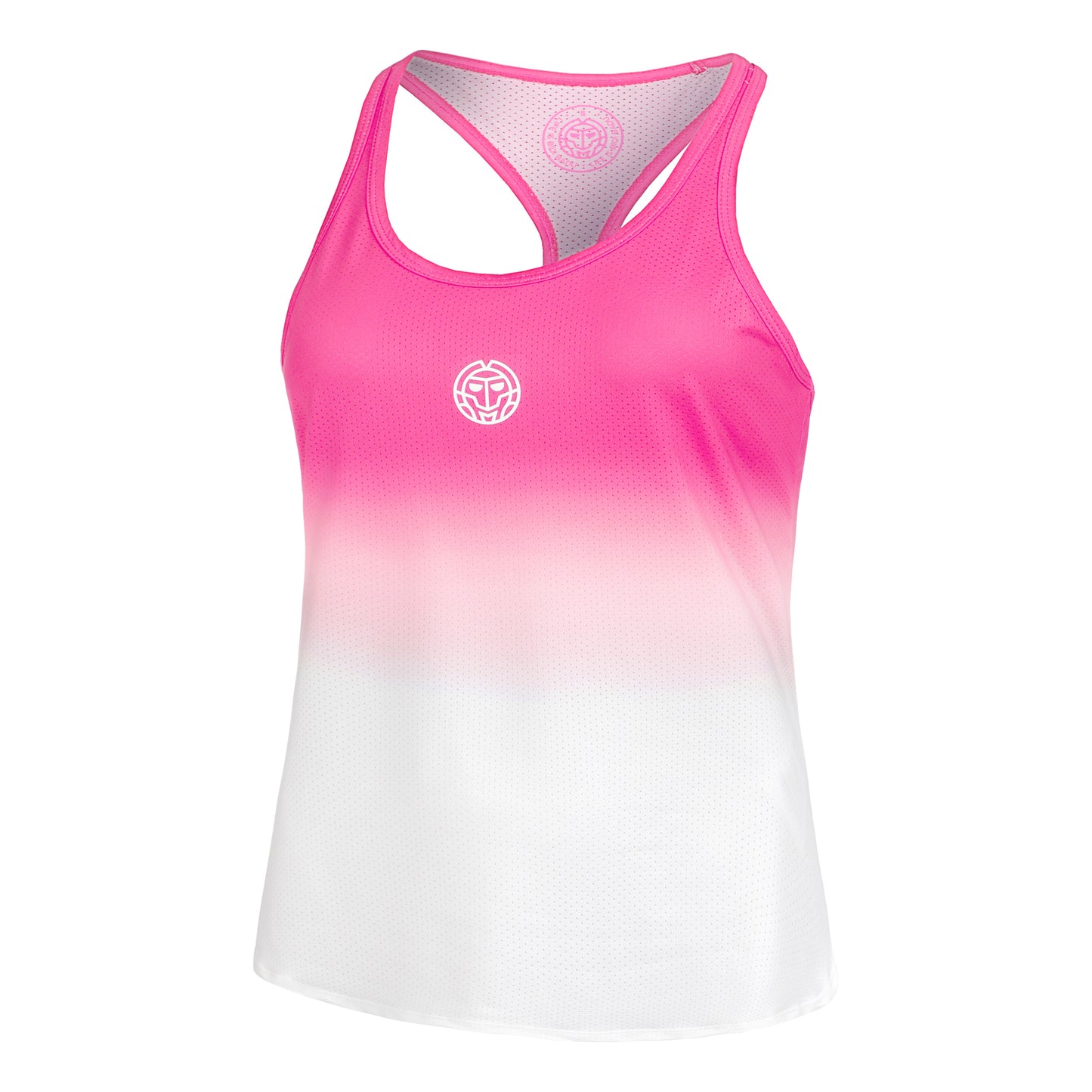 BIDI BADU Crew Gradiant Tank-Top Damen-Pink,Weiß