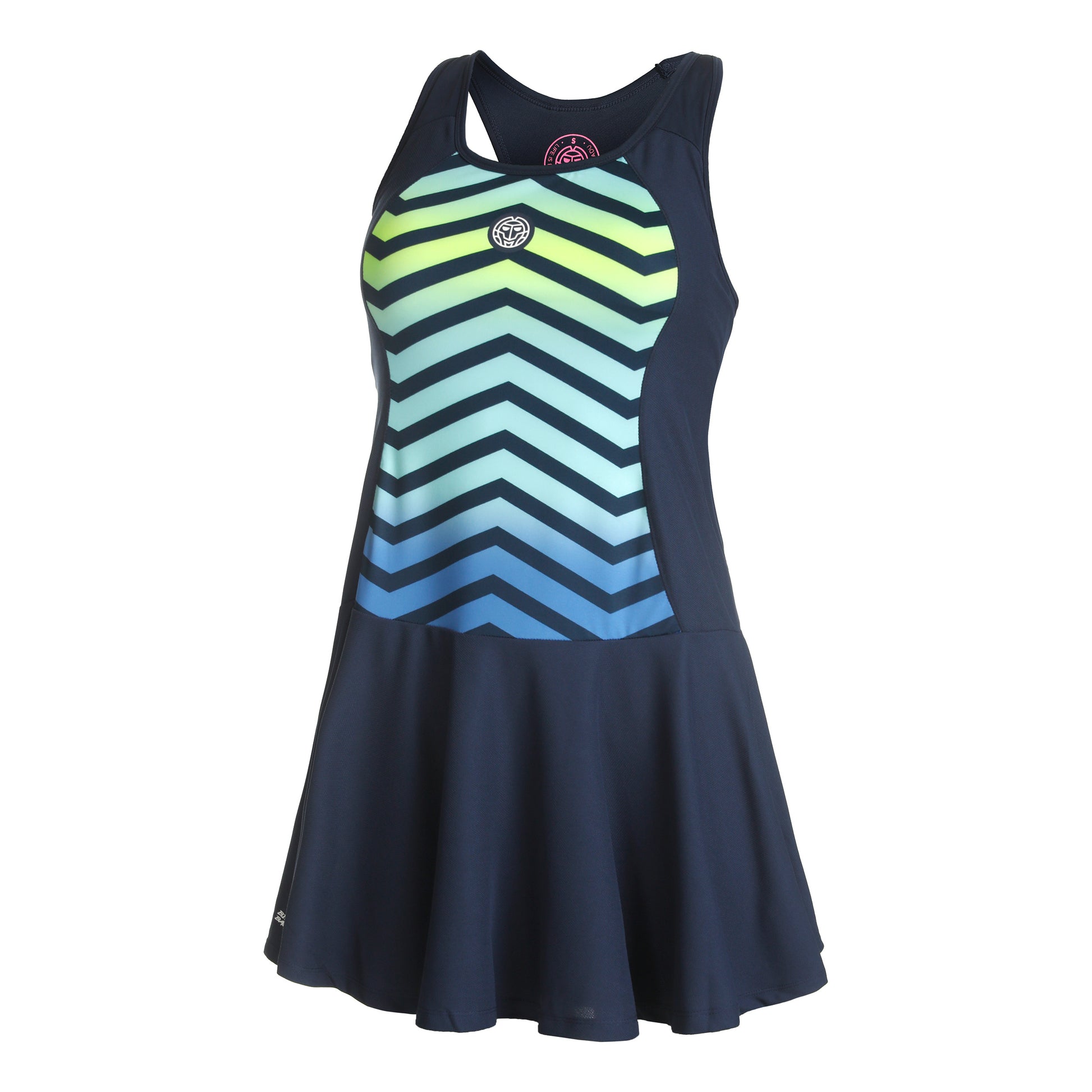 BIDI BADU Crew Kleid Damen - dunkelblau, mehrfarbig