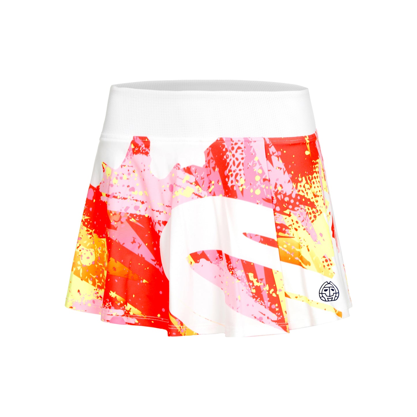 BIDI BADU Wild Arts Printed Wavy Junior Rock Mädchen - weiß, mehrfarbig