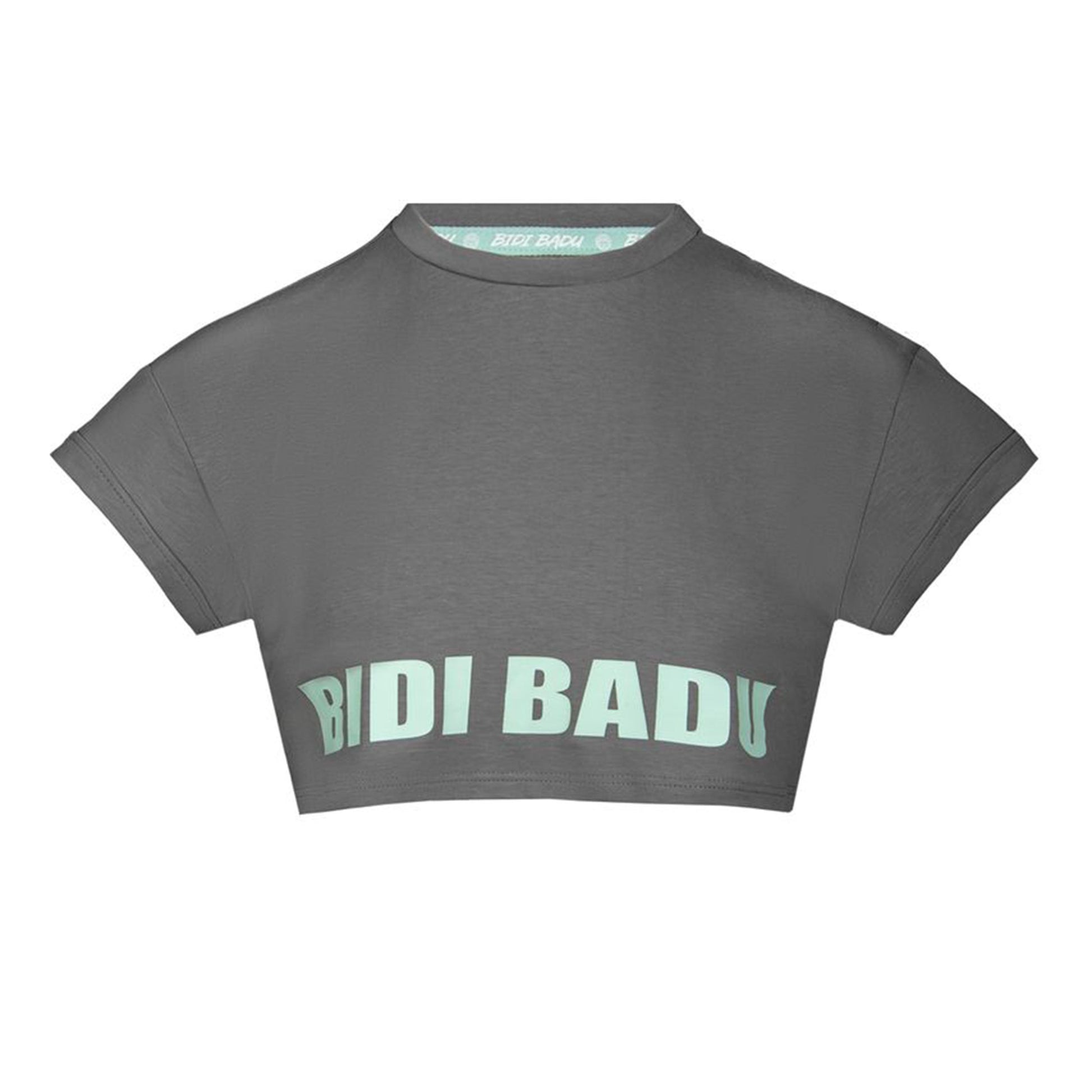 BIDI BADU Abdominis Crop Move T-Shirt Damen-Grau