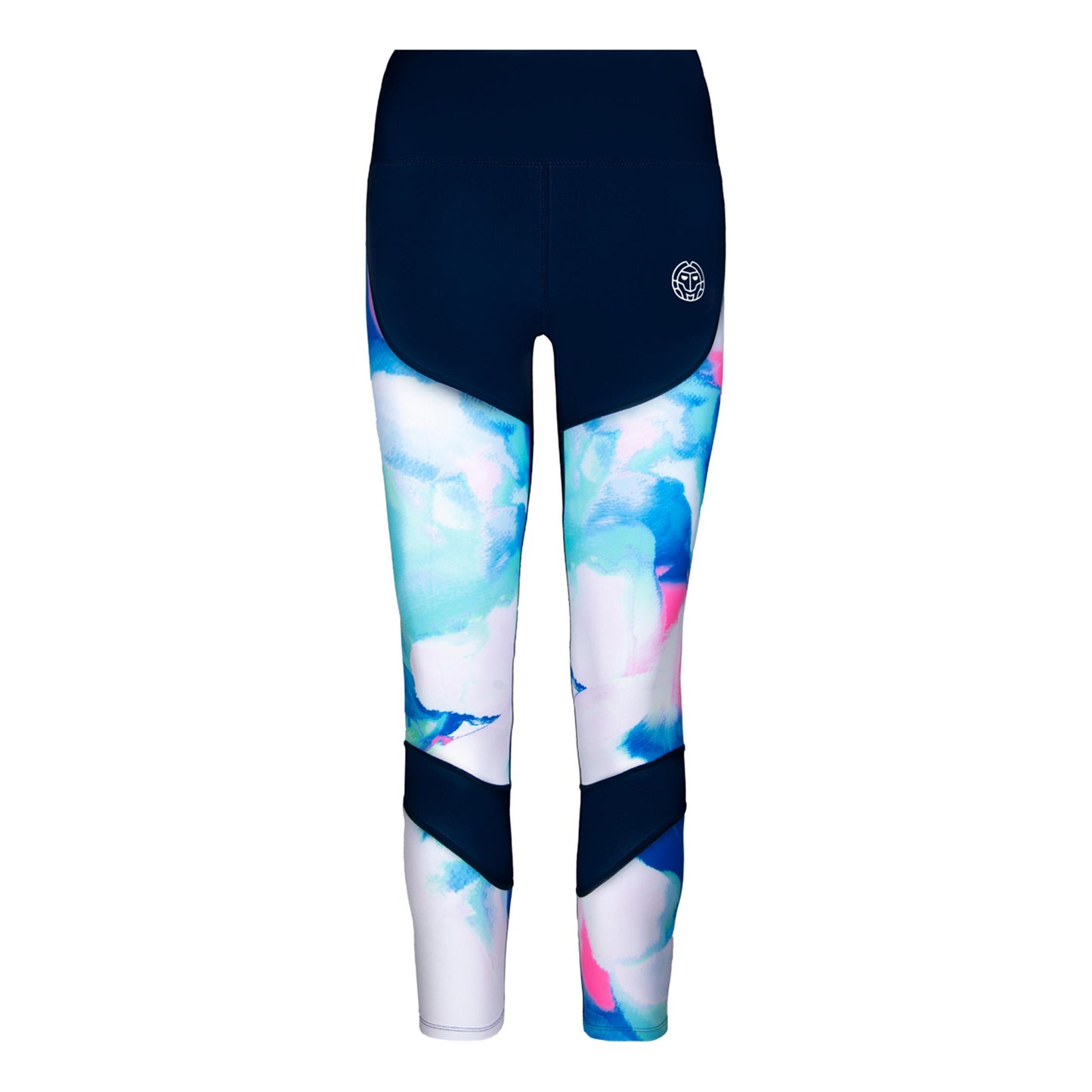 BIDI BADU Abiba Tech Mesh Tight Damen-Blau,Rosa