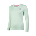 Mina Tech Roundneck Longsleeve Mädchen - mint,