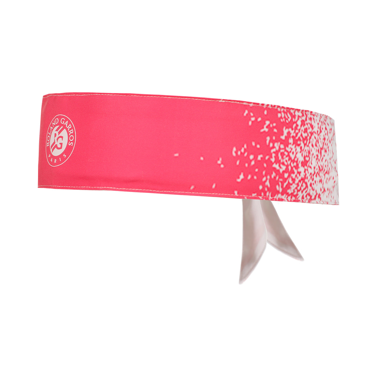 Roland Garros Roalnd Garros Performance Bandana Unisex - weiß, rosa