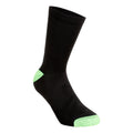 Long Tennissocken Herren - schwarz, grün