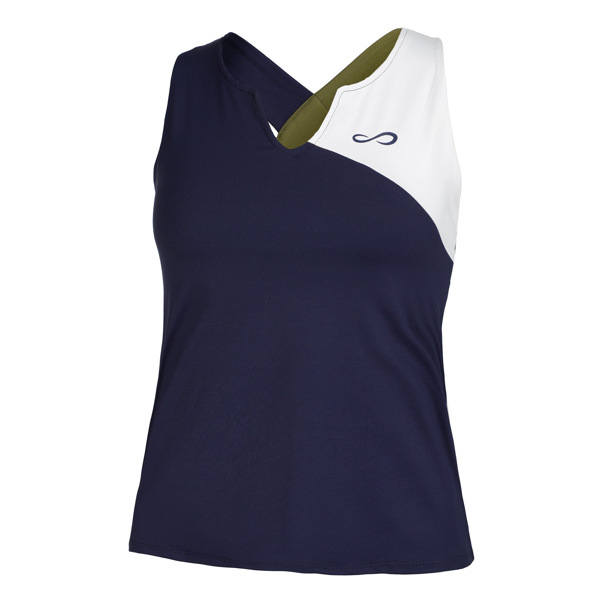 Endless Bliss Tank-Top Damen - dunkelblau, weiß