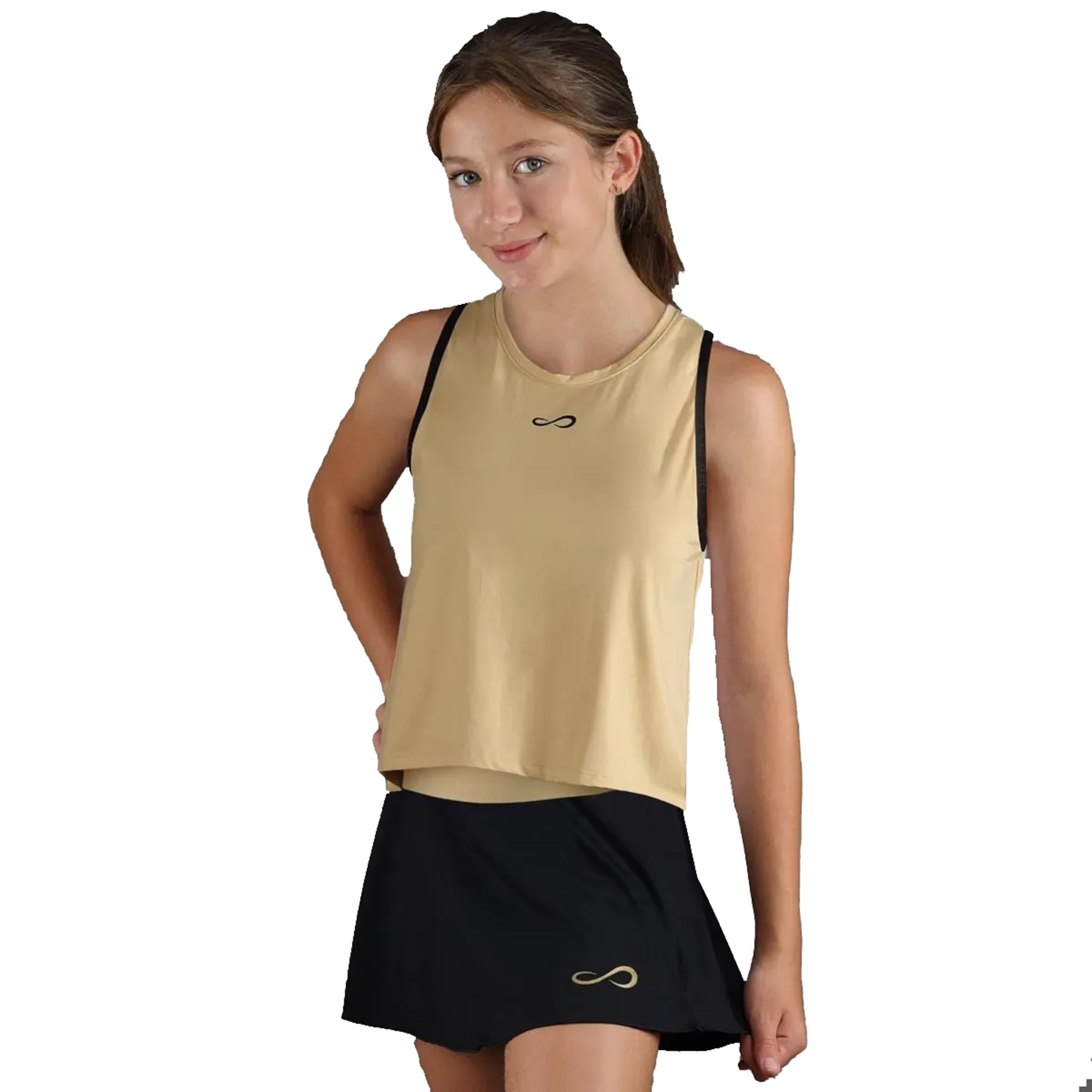Endless Court Tank-Top Damen-Gold