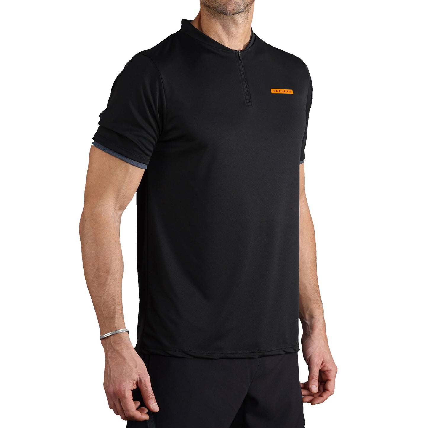 Endless Bravery T-Shirt Herren-Schwarz,Orange
