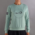 Inner Tech Sweatshirt Damen-Grün,Dunkelblau