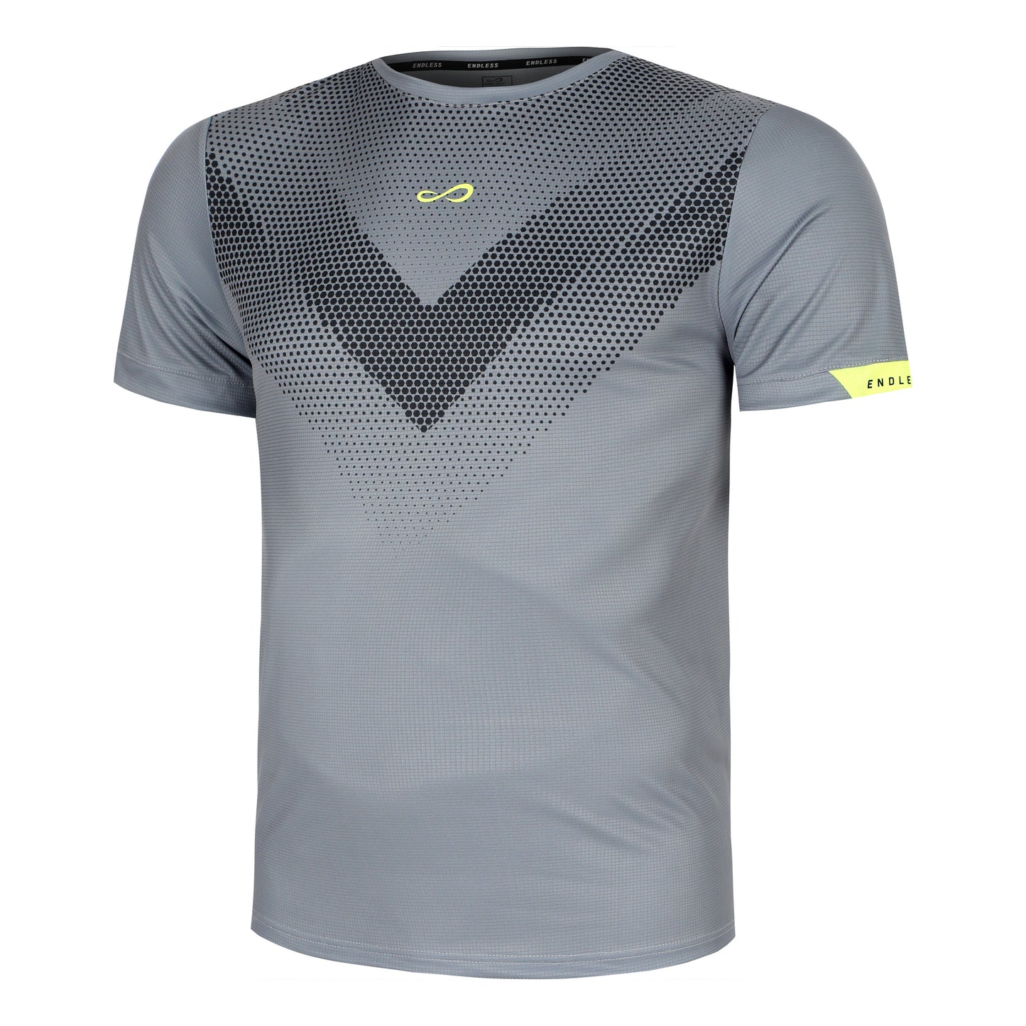 Endless Ace Peak T-Shirt Herren-Grau