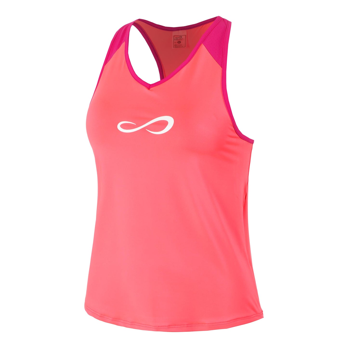Endless Speed V Tank-Top Damen-Koralle