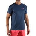 Feisty Hexagon T-Shirt Herren-Blau