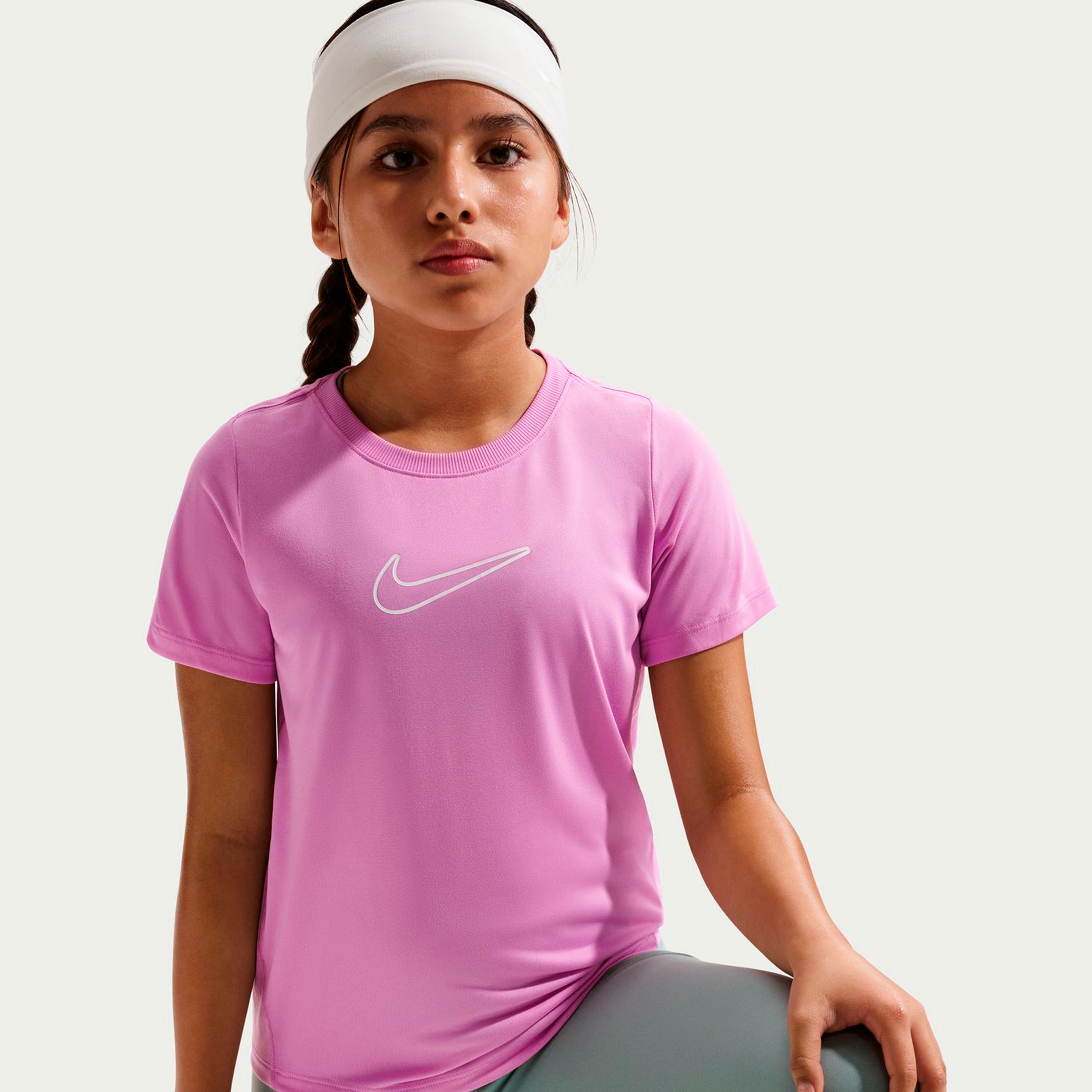 Nike Dri-FIT One T-Shirt Kinder-flieder