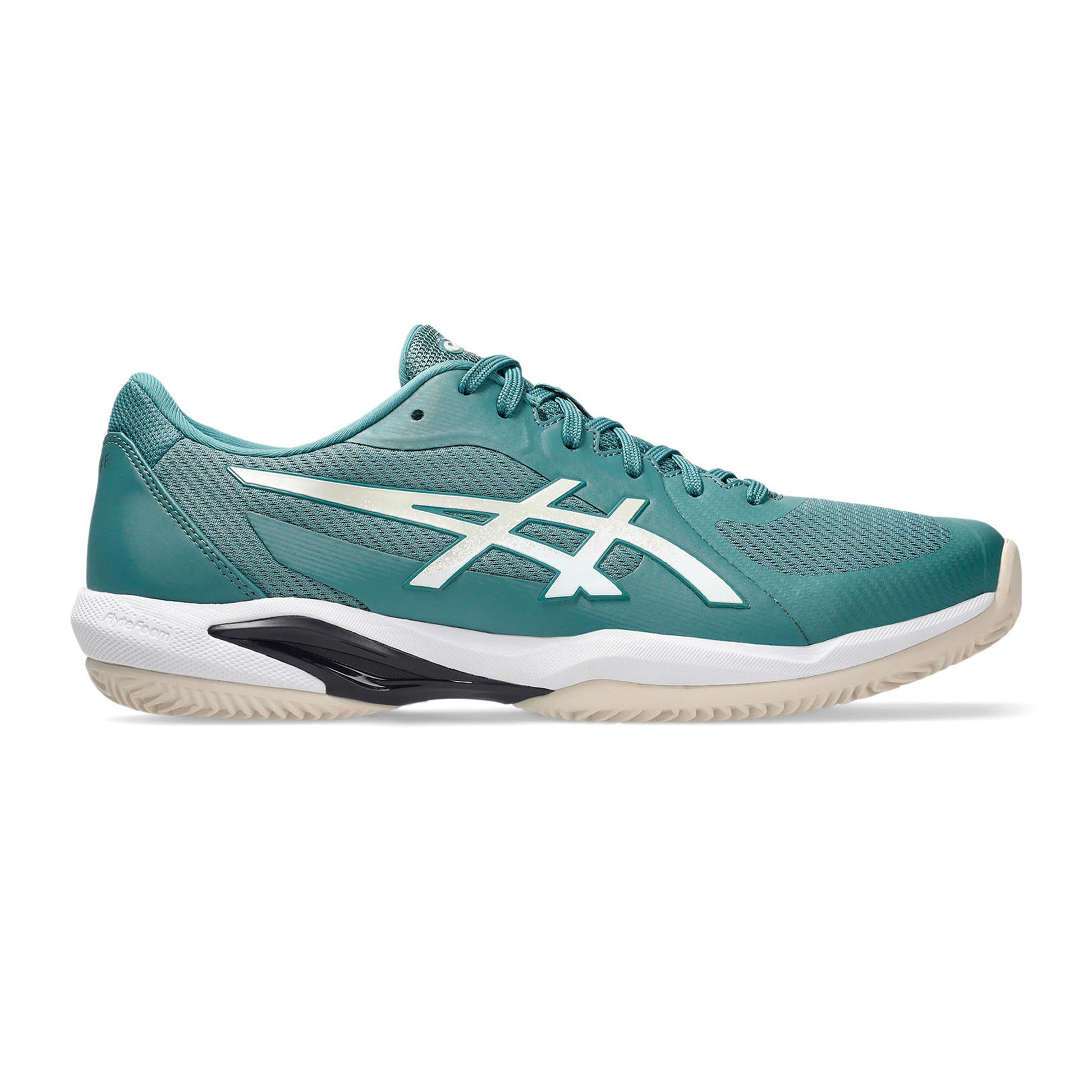 ASICS Solution Swift FF 2 Sandplatzschuh Herren - petrol, creme