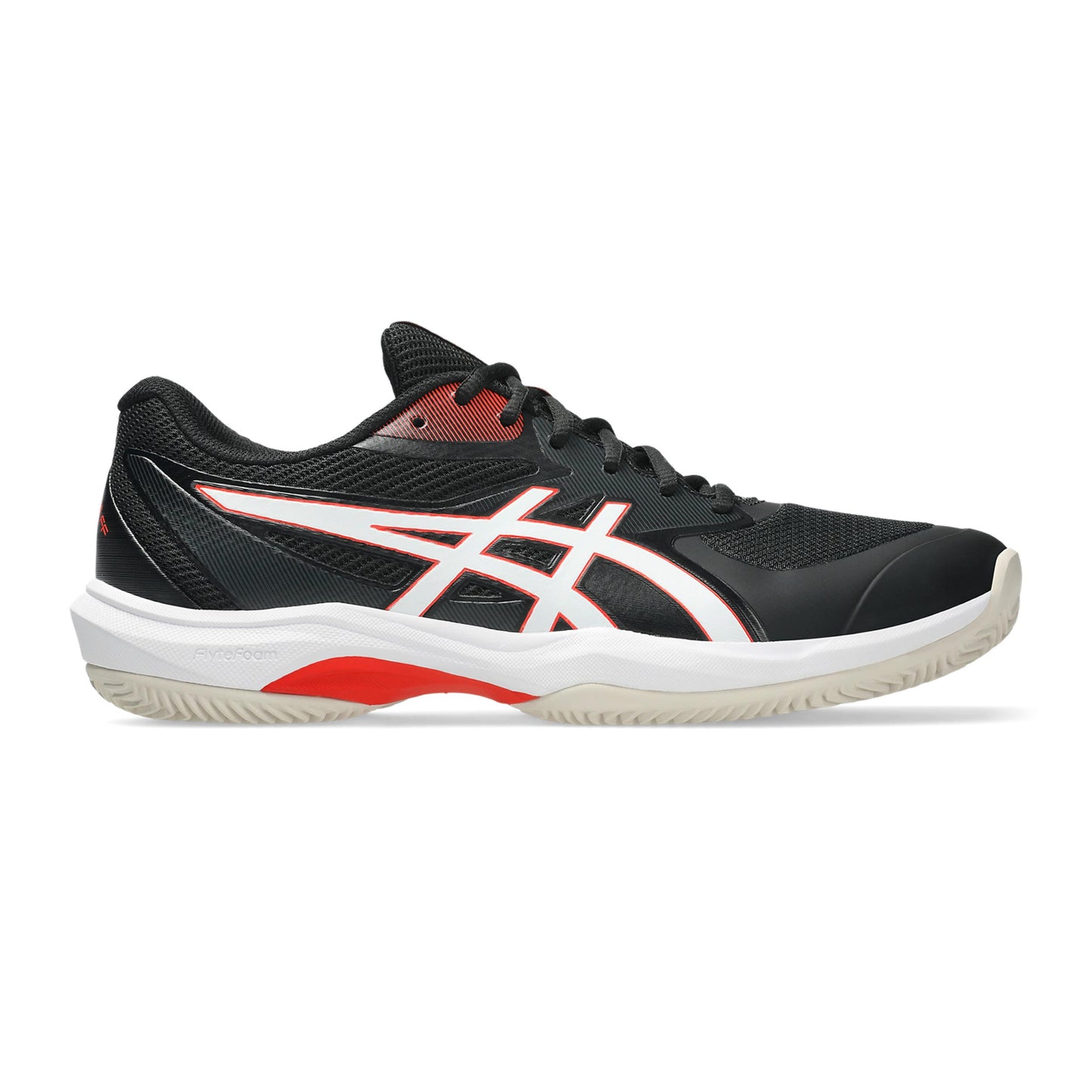 ASICS Game FF/OC Sandplatzschuh Herren - schwarz, rot