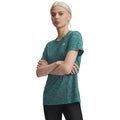 Tech Twist T-Shirt Damen-grün, weiß
