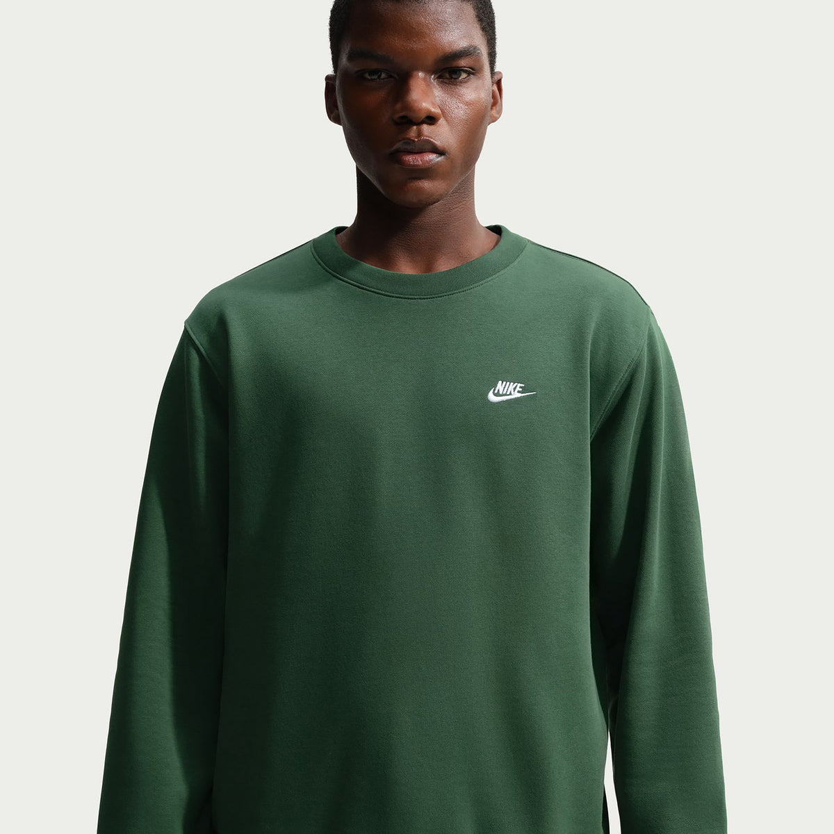Nike Club Crew Sweatshirt Herren - dunkelgrün