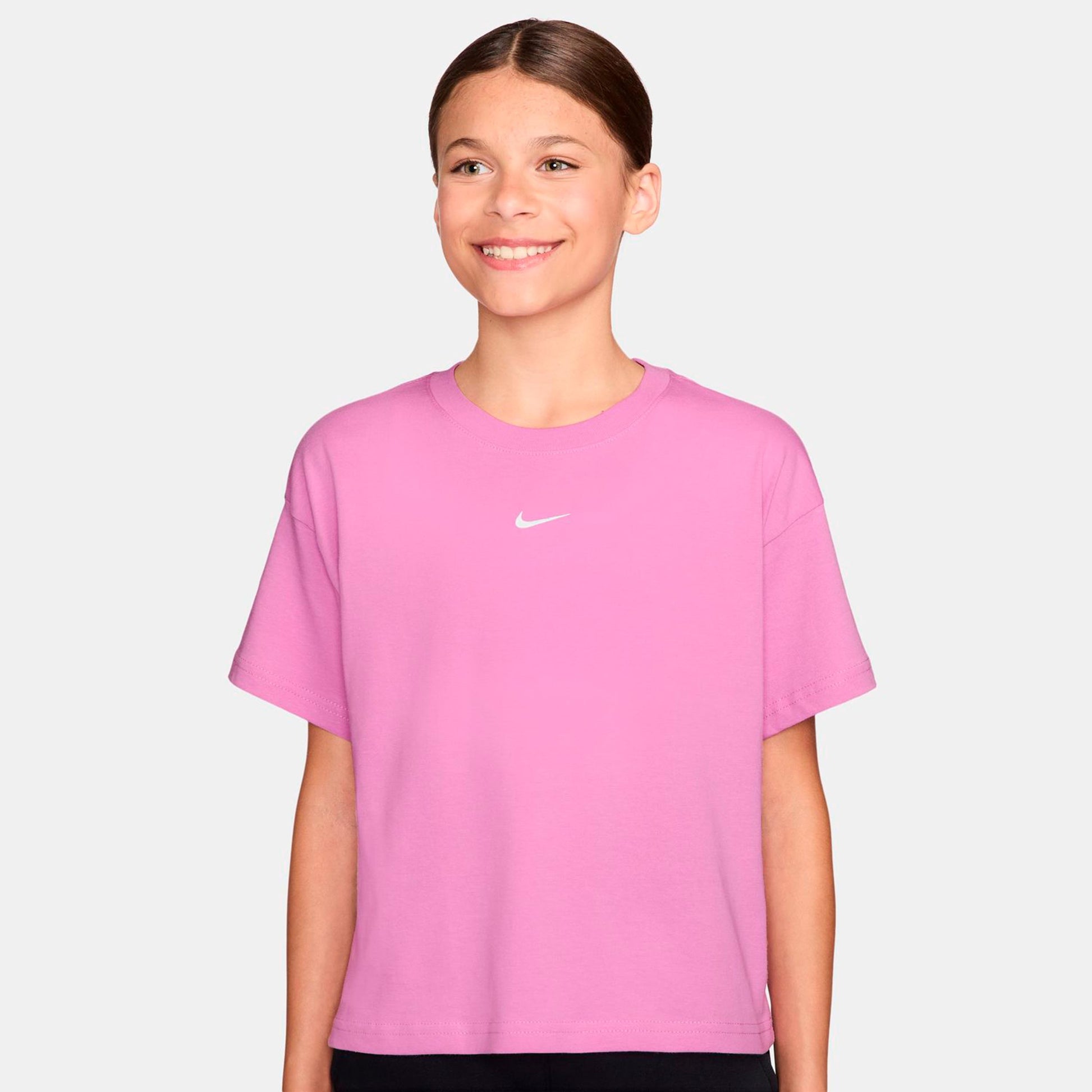 Nike Boxy Essential T-Shirt Kinder-flieder