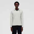 Space Dye 1/4 Zip Longsleeve Herren - grau