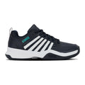 Court Express 2 Sandplatzschuh Herren - schwarz, türkis