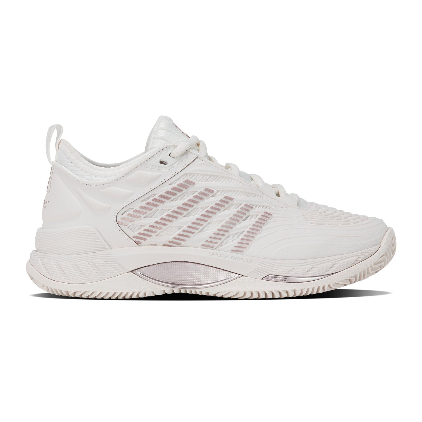 K-Swiss Hypercourt Supreme 2 Sandplatzschuh Damen - weiß, rosa