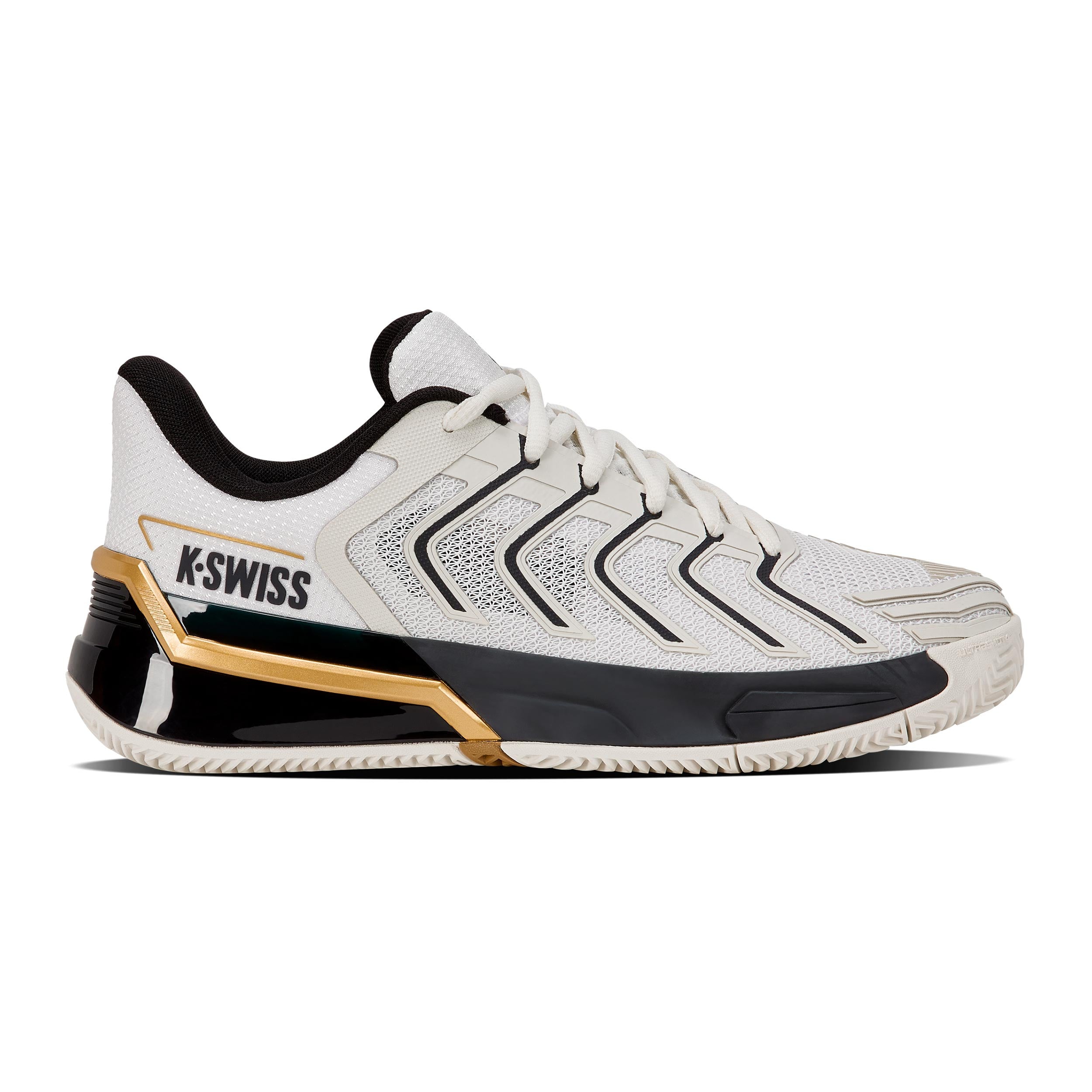K-Swiss Ultrashot 4 Sandplatzschuh Herren - creme, schwarz