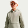 Club Fleece Hoody Kinder - graugrün