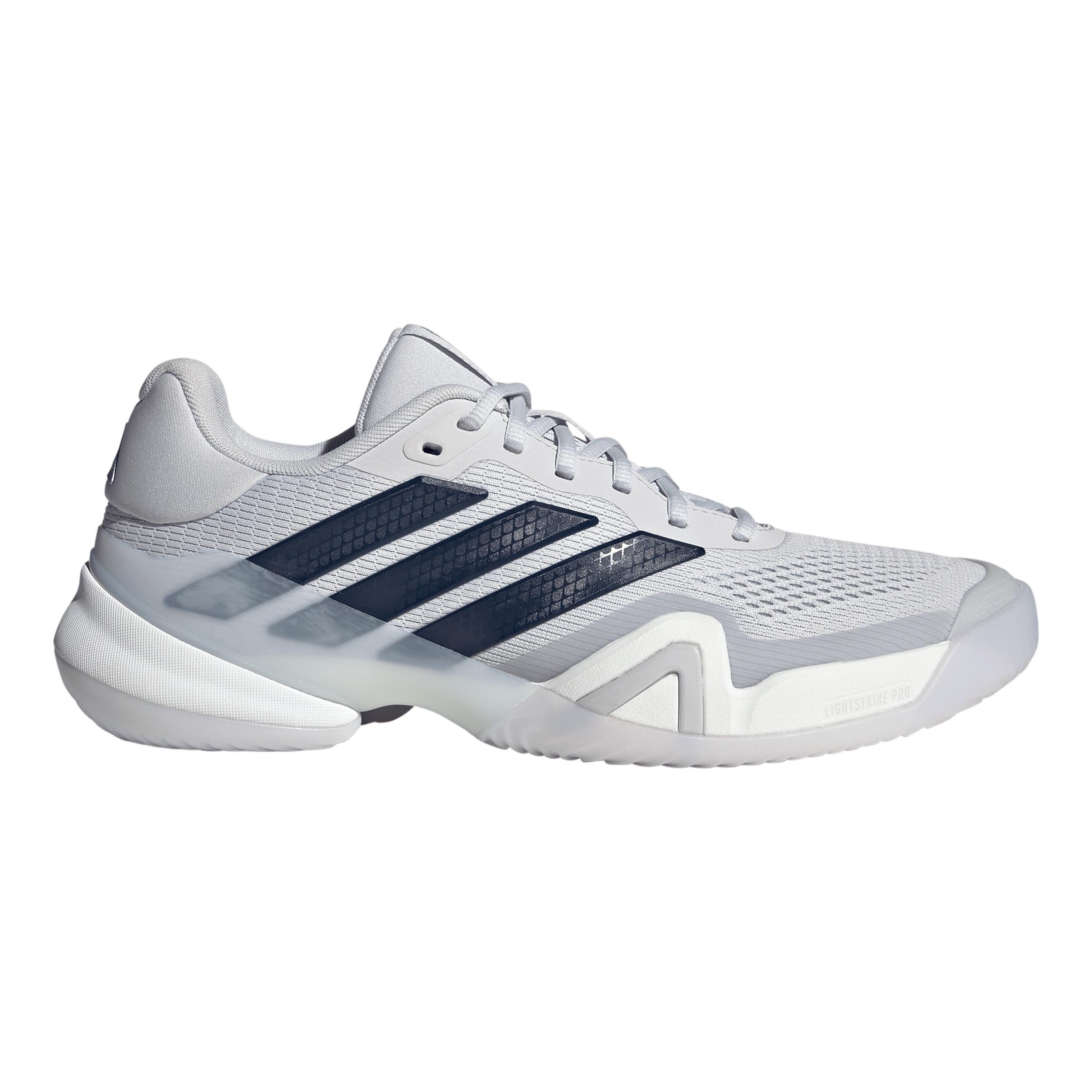 adidas Barricade 14 Allcourtschuh Herren - hellgrau, nachtblau