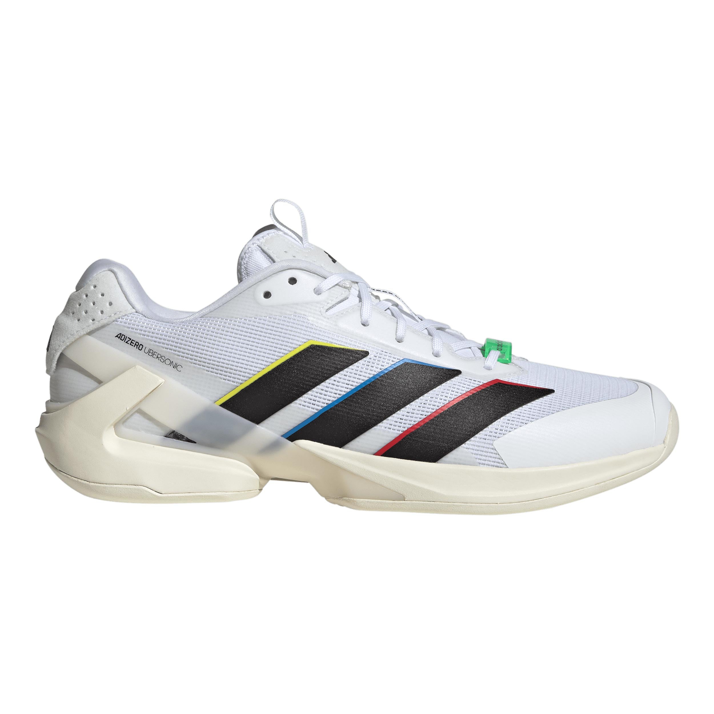 adidas adizero Ubersonic 5  Allcourtschuh Herren - weiß, creme