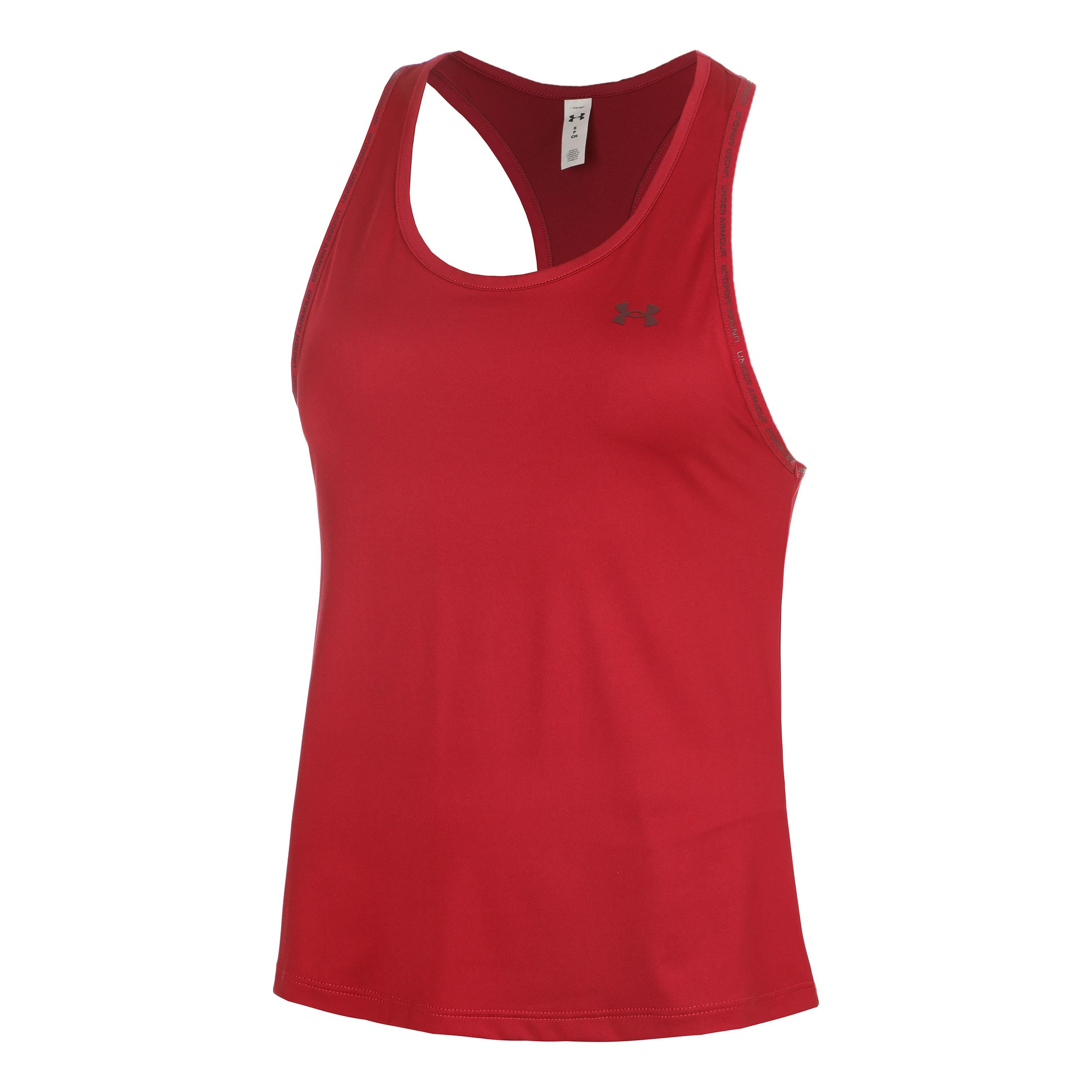 Under Armour Tech Knockout Tank-Top Damen - rot, dunkelrot