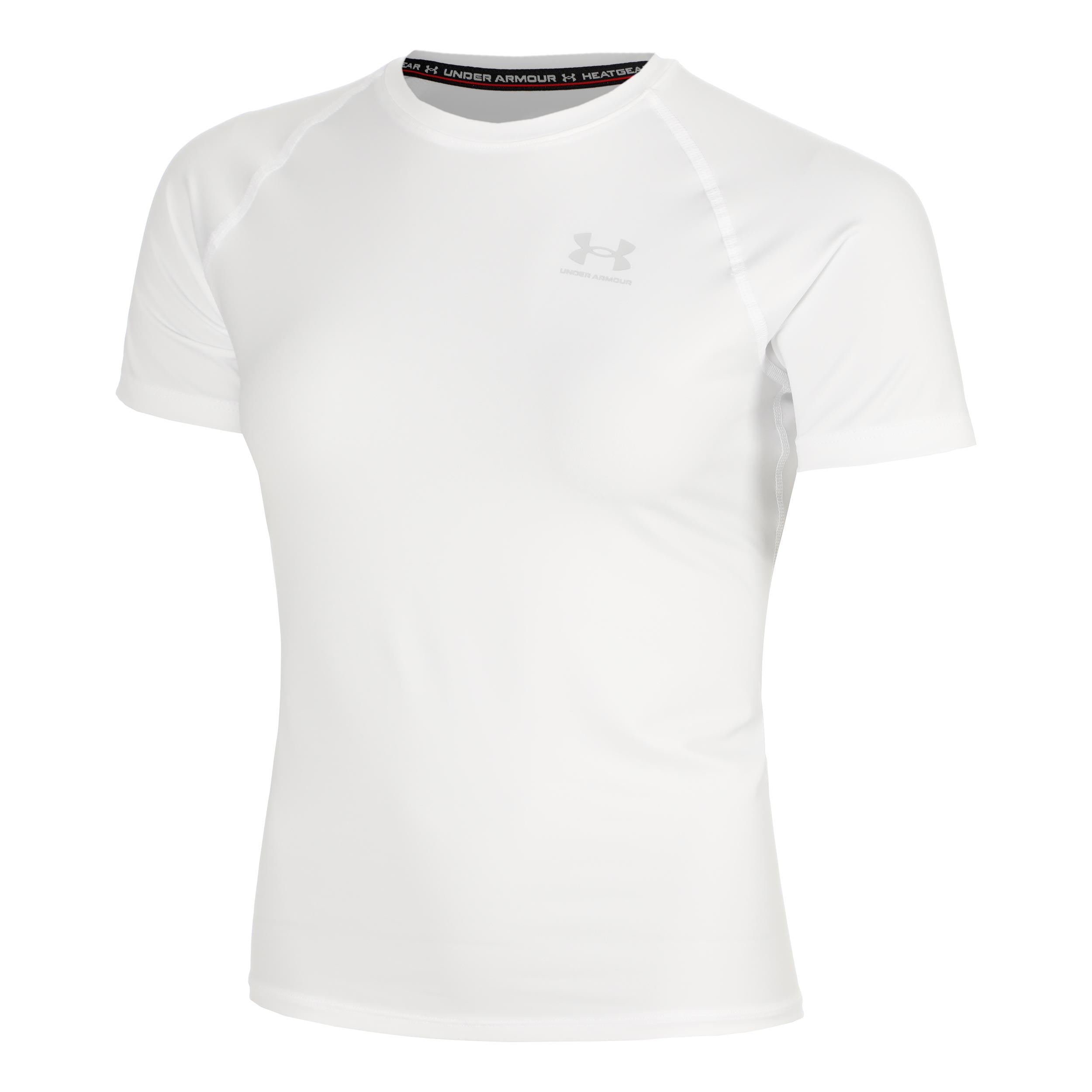 Under Armour Heatgear Authentics Comp T-Shirt Damen - weiß, hellgrau