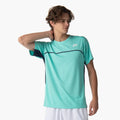 Crew Neck T-Shirt Herren - mint, dunkelblau