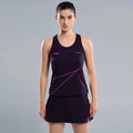 Pro Tank-Top Damen-schwarz,pink
