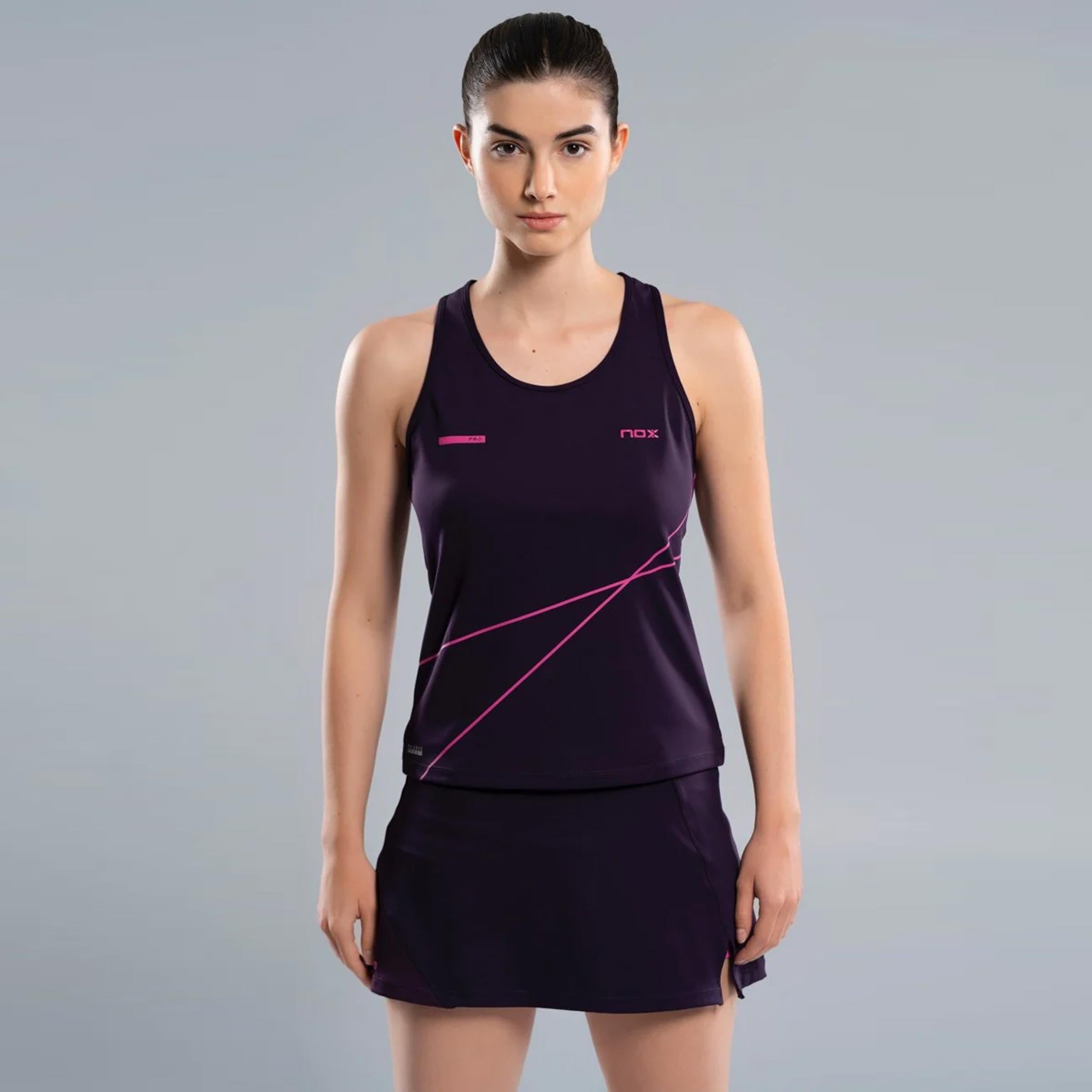 NOX Pro Tank-Top Damen-schwarz,pink
