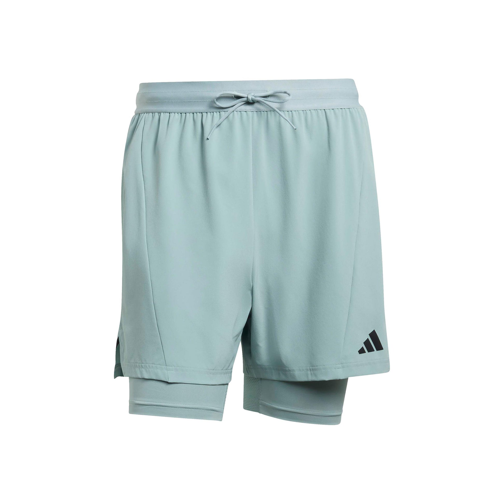 adidas D4T 2in1 Shorts Herren-salbei
