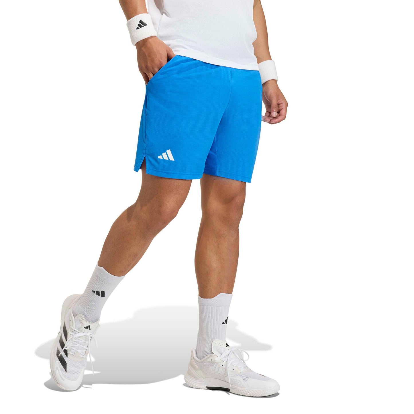 adidas Ergo 9Inch Shorts Herren - blau, weiß
