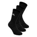 Essentials Crew 3P Tennissocken Unisex-schwarz