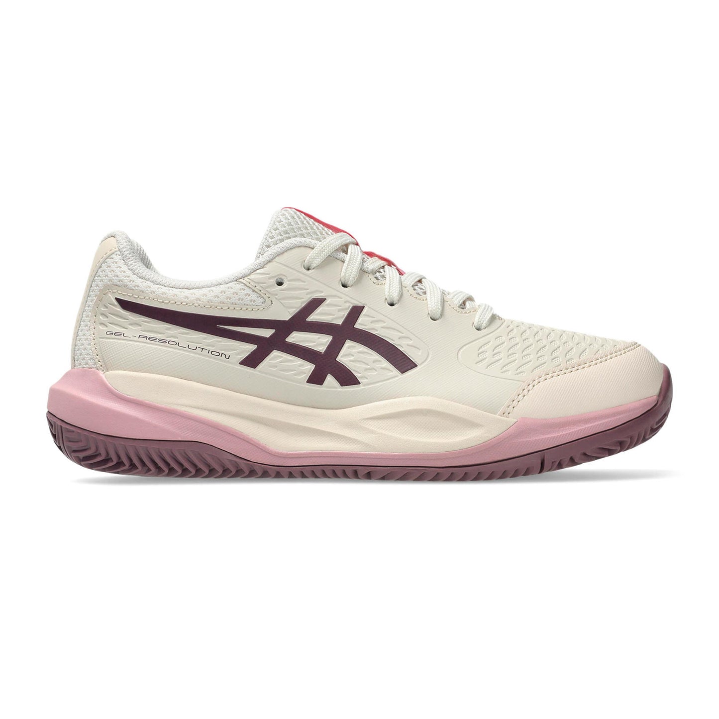 ASICS Gel-Resolution X GS Sandplatzschuh Kinder - beige, mauve