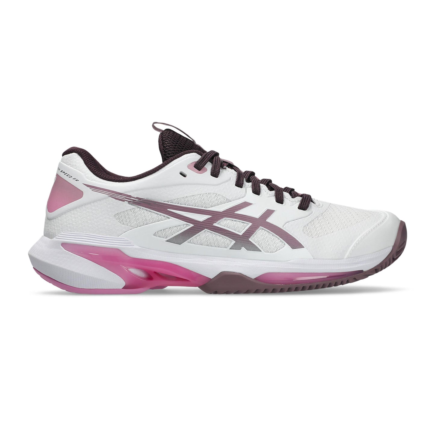 ASICS Solution Speed FF 4 Sandplatzschuh Damen - weiß, pastellrosa