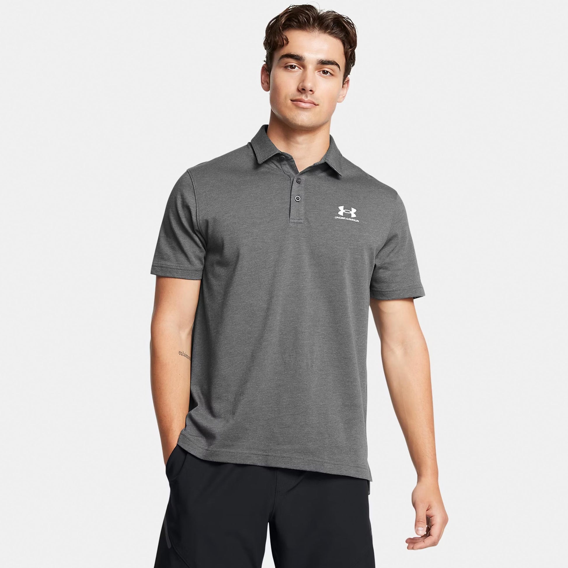 Under Armour Icon Polo Herren - grau, weiß
