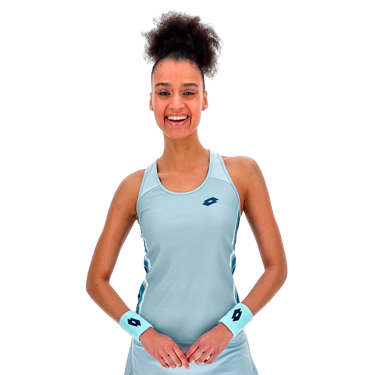 Lotto Tech VI Tank-Top Damen - hellblau, weiß