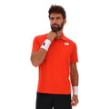 Squadra IV Polo Herren - rot, weiß