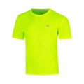 Solid T-Shirt Jungen-neongelb