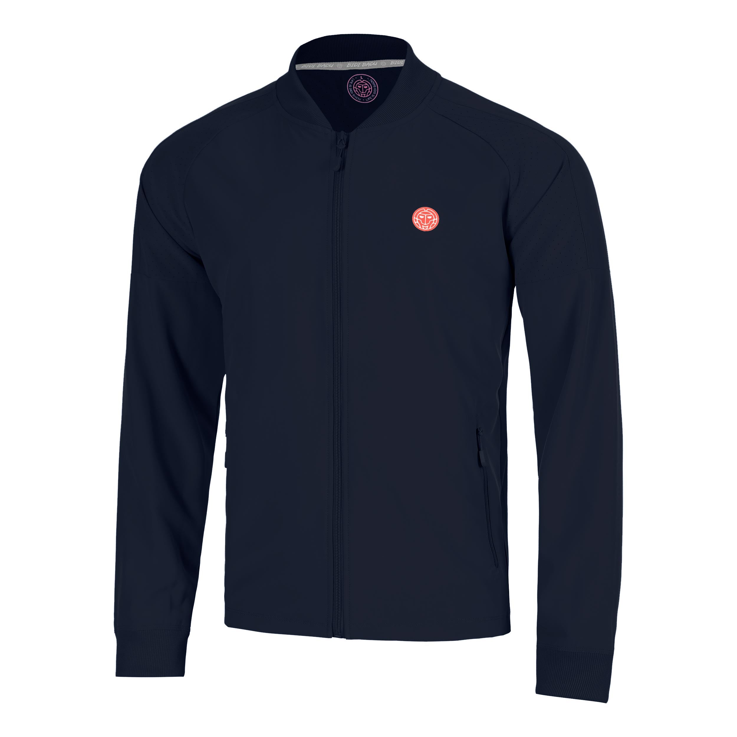 BIDI BADU Solid  Trainingsjacke Herren-dunkelblau