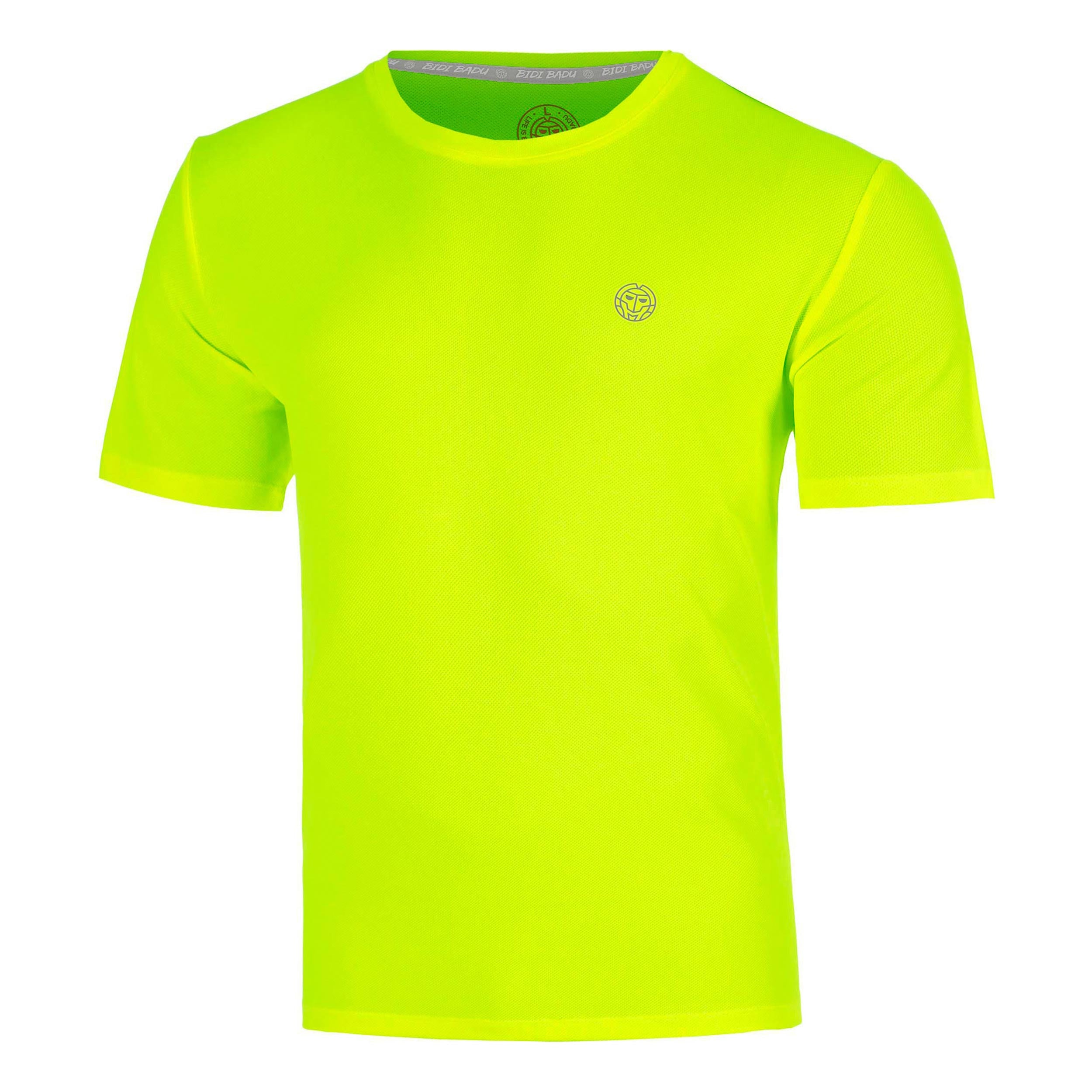 BIDI BADU Solid T-Shirt Herren-neongelb