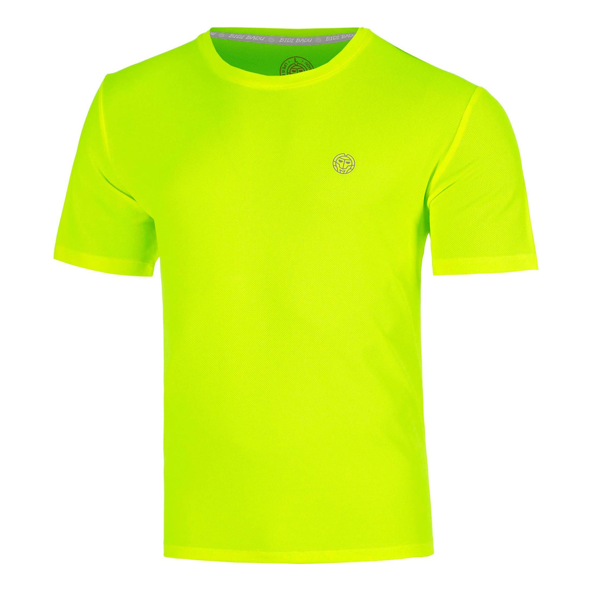 BIDI BADU Solid T-Shirt Herren-neongelb