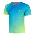 Out of Control T-Shirt Herren-blau, neongelb